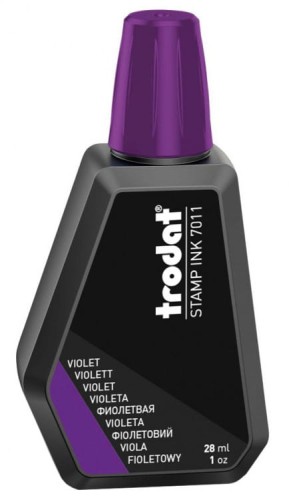 Tusz do pieczątek Trodat 7011, 28 ml, fioletowy
