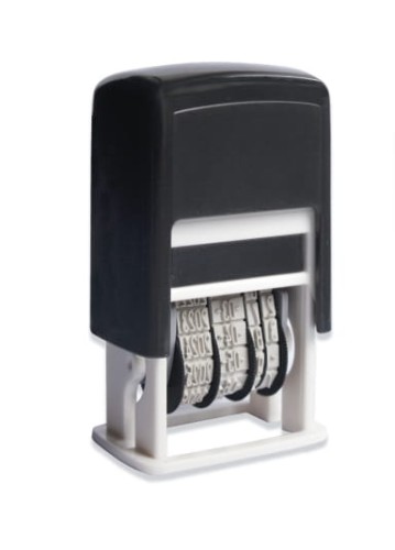 Datownik Taurus 4012S , miesiąc literowo