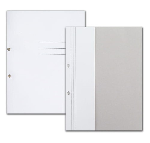 Skoroszyt kartonowy oczkowy Barbara, A-4, 250 g/m2