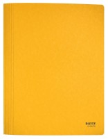 Skoroszyt kartonowy Leitz Recycle A-4, 250 kartek, żółty