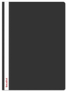 Skoroszyt plastikowy Biurfol A-4, czarny 