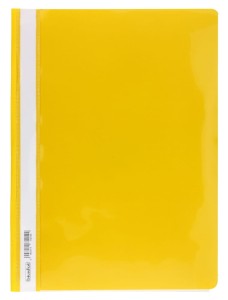 Skoroszyt plastikowy Biurfol A-4, żółty