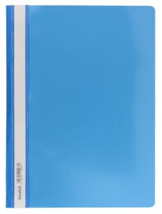 Skoroszyt plastikowy Biurfol A-4, jasnoniebieski
