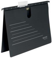 Skoroszyt zawieszany kartonowy Leitz Recycle A-4, czarny