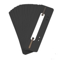 Mechanizm skoroszytowy Durable Flexi czarny, 25 sztuk