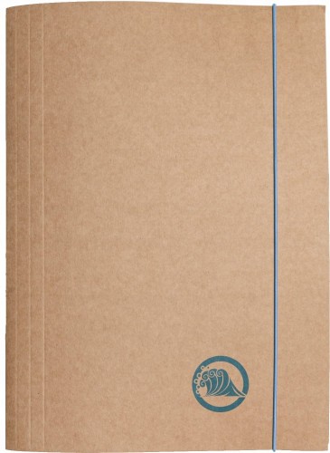 Teczka kartonowa z gumką Barbara Eco, 300g/m2, woda