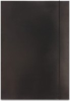 Teczka kartonowa z gumką Emerson, A-4, 300 g/m2, czarna