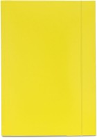 Teczka kartonowa z gumką Emerson, A-4, 300 g/m2, żółta