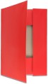 Teczka kartonowa z gumką Emerson, A-4, 300 g/m2, czerwona