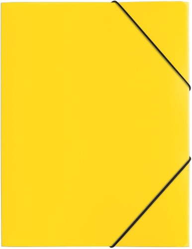 Teczka plastikowa z gumką Pagna A-4, żółta