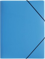 Teczka plastikowa z gumką Pagna A-4, jasnoniebieska