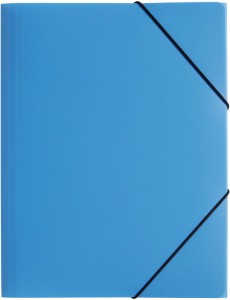 Teczka plastikowa z gumką Pagna A-4, jasnoniebieska