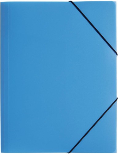 Teczka plastikowa z gumką Pagna A-4, jasnoniebieska