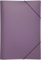 Teczka plastikowa z gumką Pagna, A-4, jasnofioletowa