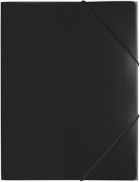 Teczka plastikowa z gumką Pagna A-4, czarna