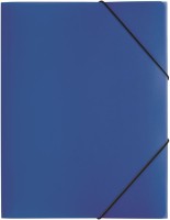 Teczka plastikowa z gumką Pagna A-4, niebieska