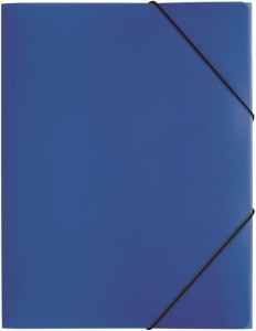 Teczka plastikowa z gumką Pagna A-4, niebieska