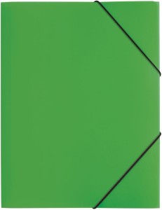 Teczka plastikowa z gumką Pagna A-4, zielona