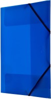 Teczka plastikowa z gumką Tetis BT624 A-4 niebieska