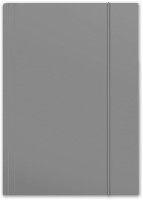 Teczka kartonowa z gumką Penmate Plus, A-4, szara