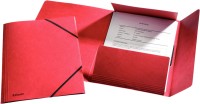 Teczka kartonowa z gumką Esselte Rainbow A-4, czerwona