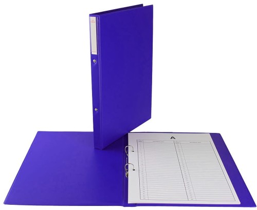 Teczka akt osobowych Biurfol, A-4, twarda oprawa, granatowa