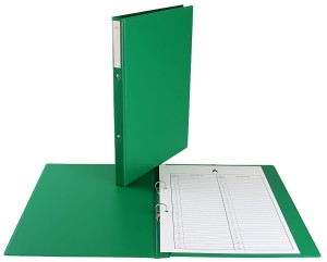 Teczka akt osobowych Biurfol, A-4, twarda oprawa, zielona