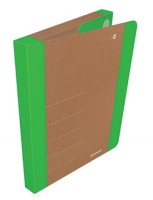 Teczka na rzep Donau Life, A-4, 30mm, skrzydłowa, zielona