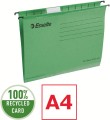 Teczka zawieszana Esselte Classic A-4, zielona