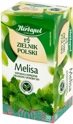 Herbata ziołowa melisa, Herbapol 20 torebek