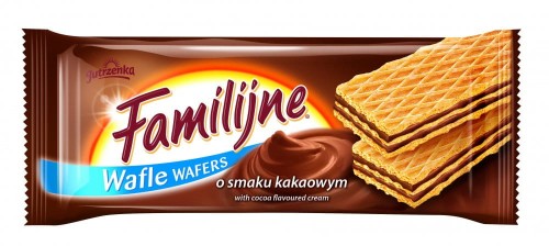 Wafle Familijne, kakaowe, 180g