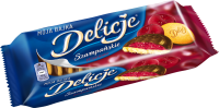 Ciastka Delicje Szampańskie wiśniowe, 147g