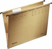 Teczka zawieszana z boczkami Leitz Alpha A-4, brązowa