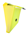 Teczka plastikowa z rączką Tetis 13 przegródek żółta