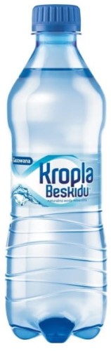 Woda mineralna gazowana 0,5l Kropla Beskidu