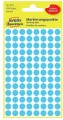 Kółka do zaznaczania Avery Zweckform, 8mm,  niebieskie 