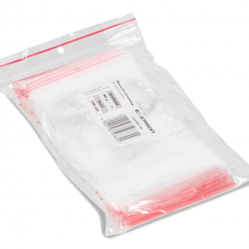 Woreczki strunowe 80x120mm, 100 sztuk