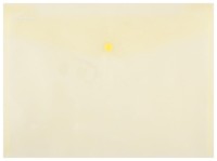 Teczka kopertowa na zatrzask Donau, A-4, żółta