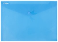 Teczka kopertowa na zatrzask Donau, A-4, niebieska