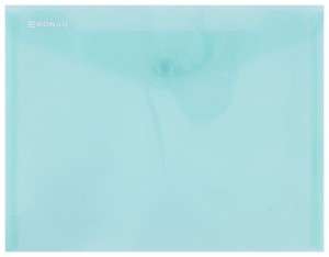 Teczka kopertowa na zatrzask Donau, C-5, zielona