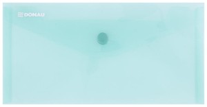 Teczka kopertowa na zatrzask Donau, D-L, zielona