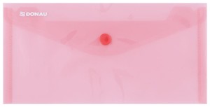 Teczka kopertowa na zatrzask Donau, D-L, czerwona