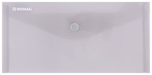 Teczka kopertowa na zatrzask Donau, D-L, dymna