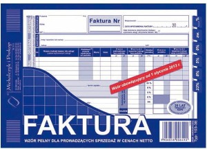 Faktura  1+1 pełna pozioma /103-3