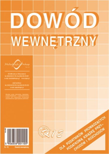 Dowód wewnętrzny /K12