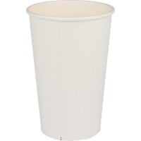 Kubek papierowy, 180ml, 100 sztuk, biały