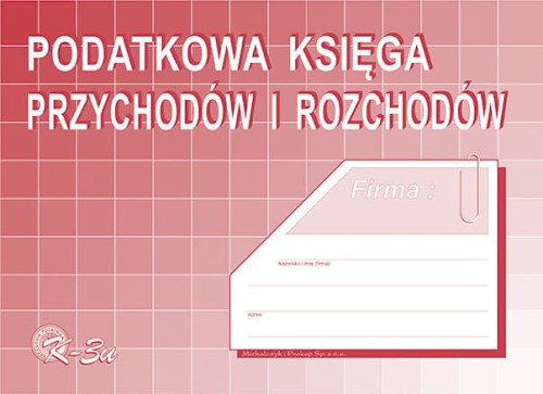 Podatkowa księga przychodów i rozchodów /K-3U