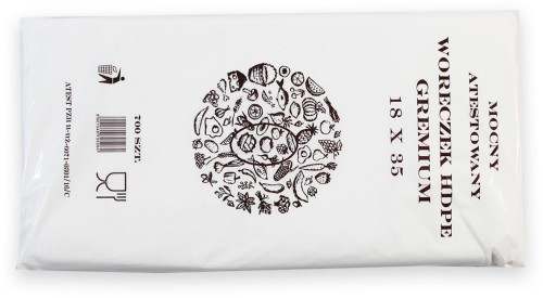 Worki HD  18 x 35 cm, 700 sztuk