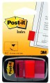  Zakładki indeksujące 25x43mm 3M, PP czerwone 50 kartek