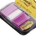  Zakładki indeksujące 25x43mm 3M, PP purpurowe 50 kartek